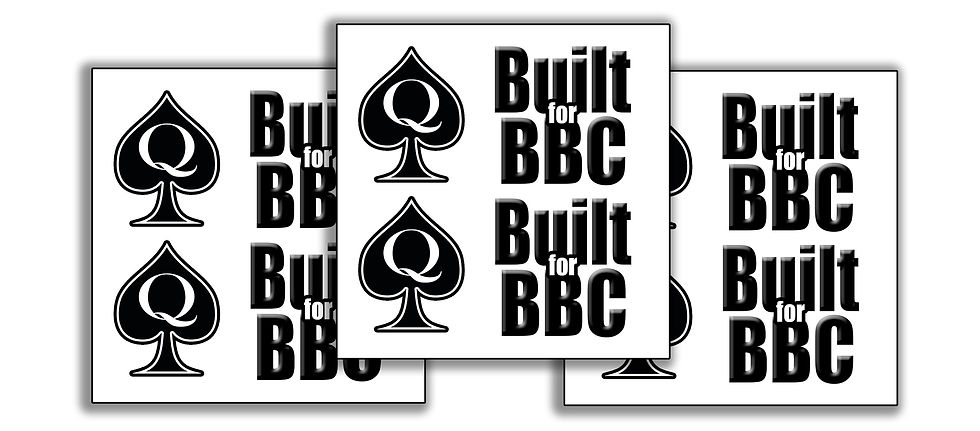 Thumbnail: 12pc Temporary Tattoo Built for BBC Queen of Spades QOS