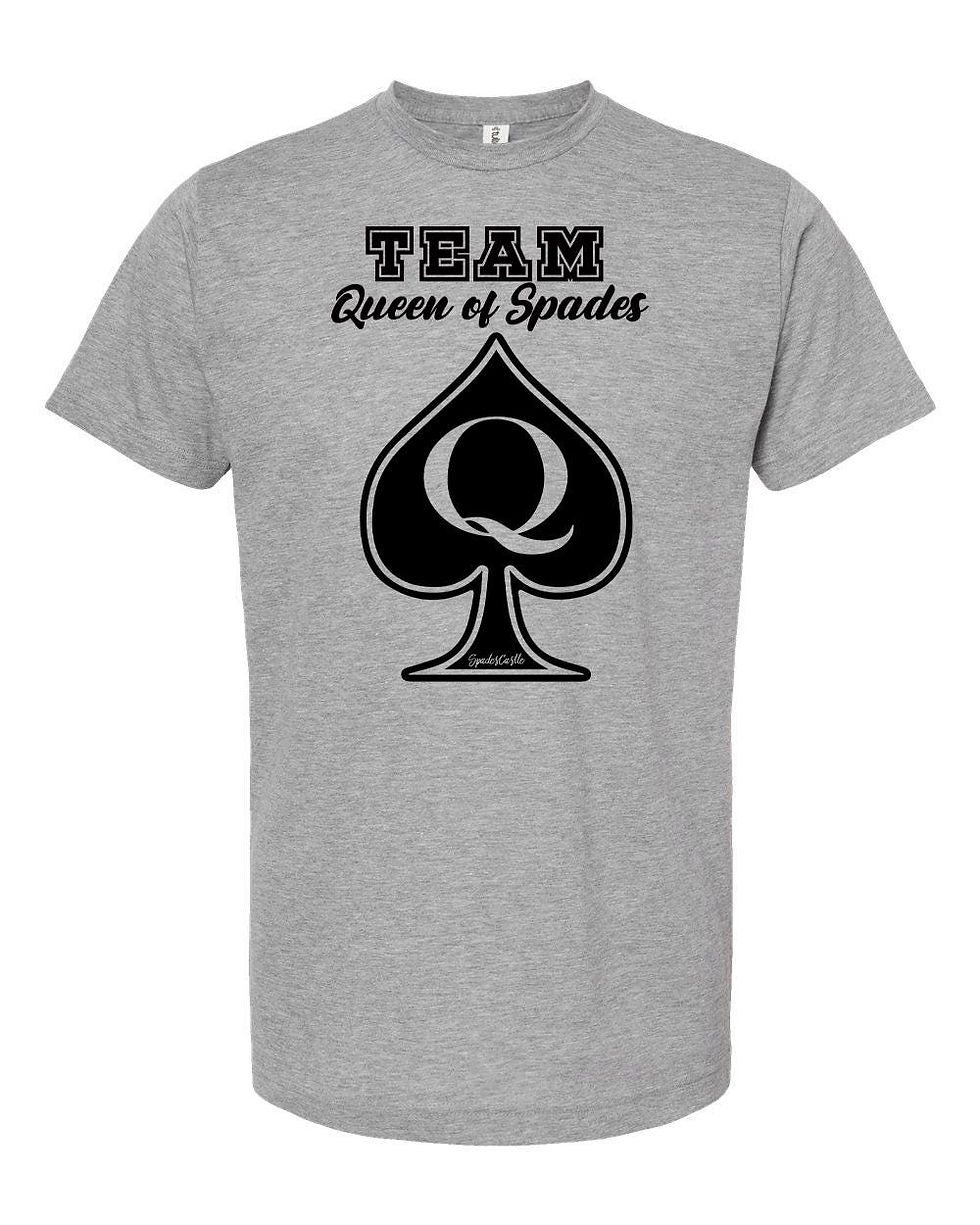 Thumbnail: Team Queen of Spades Shirt front and back print with 69 QoS by SpadesCastle