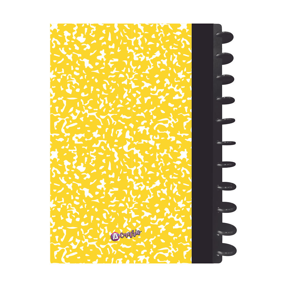 Miniatura: Cuaderno de discos Profesional Pasta Dura Mod. Composition