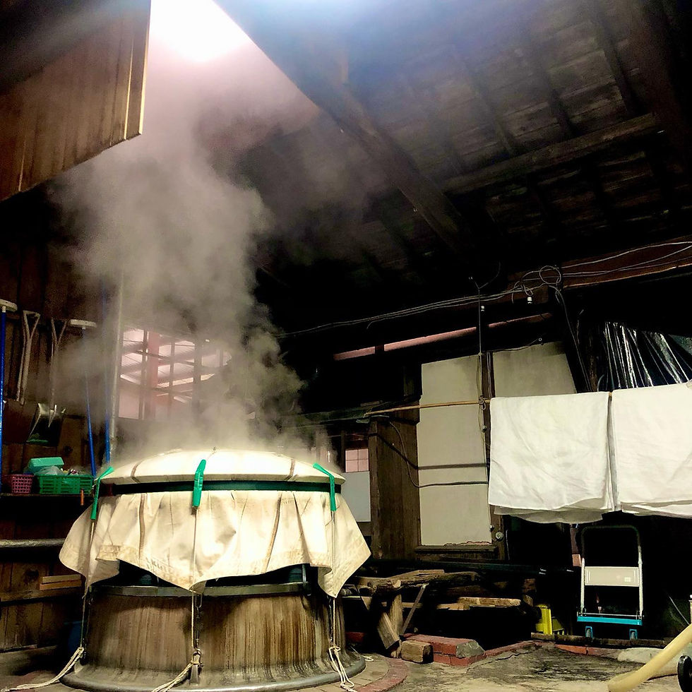 Miniature : Distillation du saké Akitora