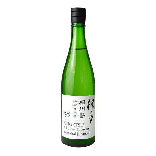 KEIGETSU 58 Yamahai Junmai Sake 桂月 相川譽山廃純米 720ml