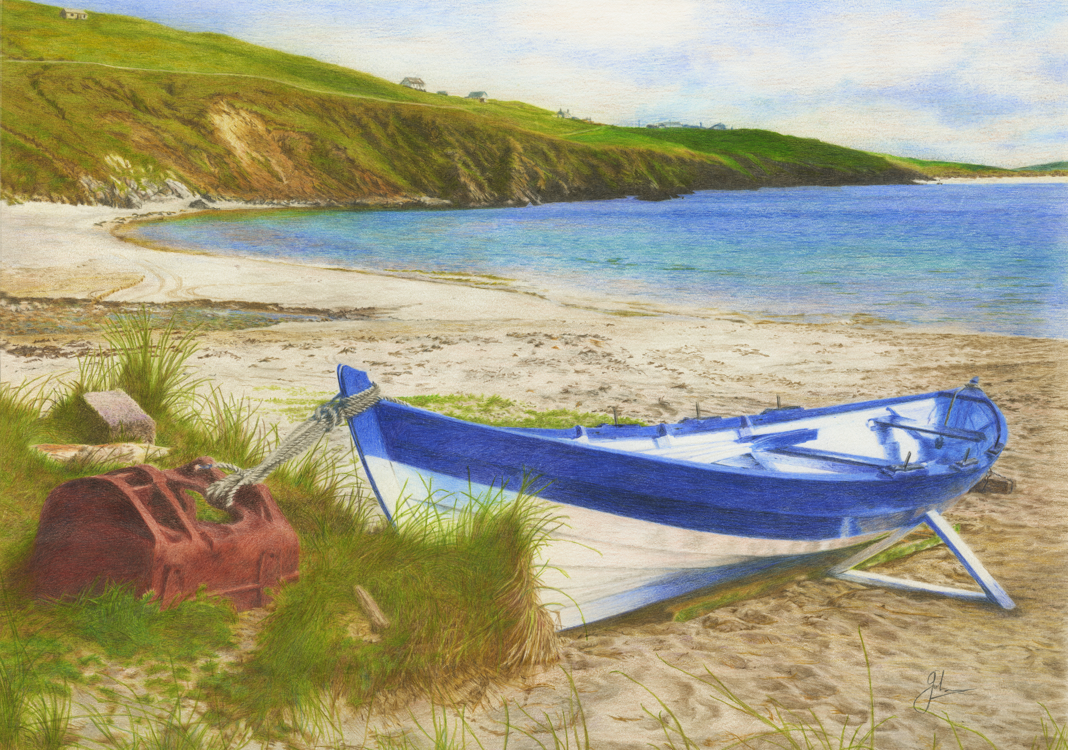 Ness Yoal 'Rerwick Beach' Shetland
