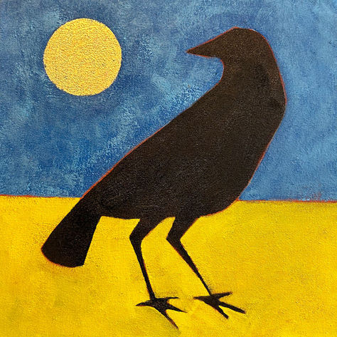 Full Moon Crow