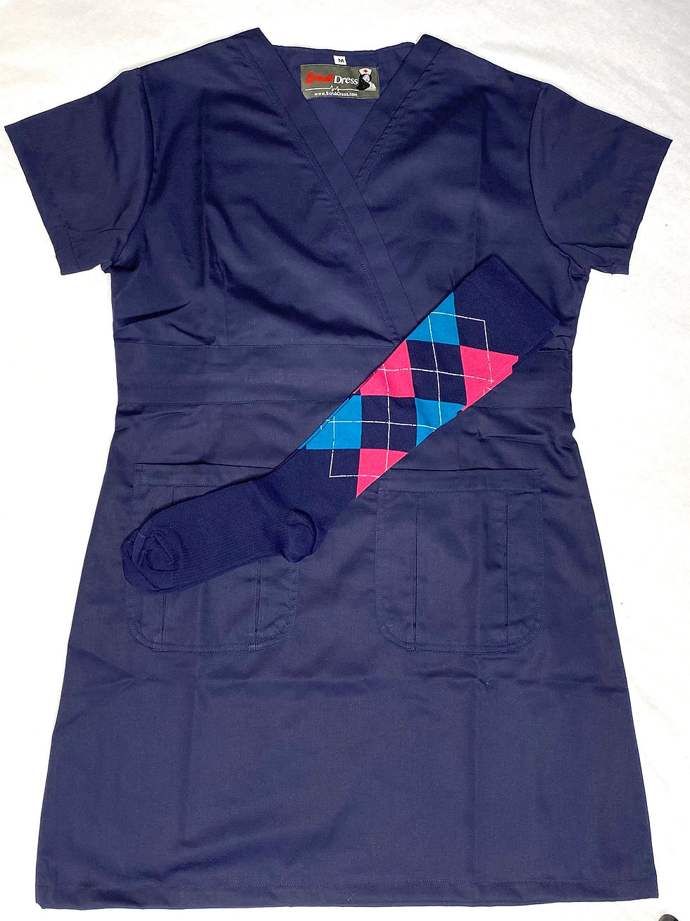 Thumbnail: Scrub Dress Nurse Uniform