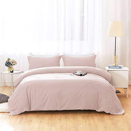الصورة المصغرة: Duvet Covers Queen Size - Ultra Soft and Breathable Bedding Comforter Cover Set
