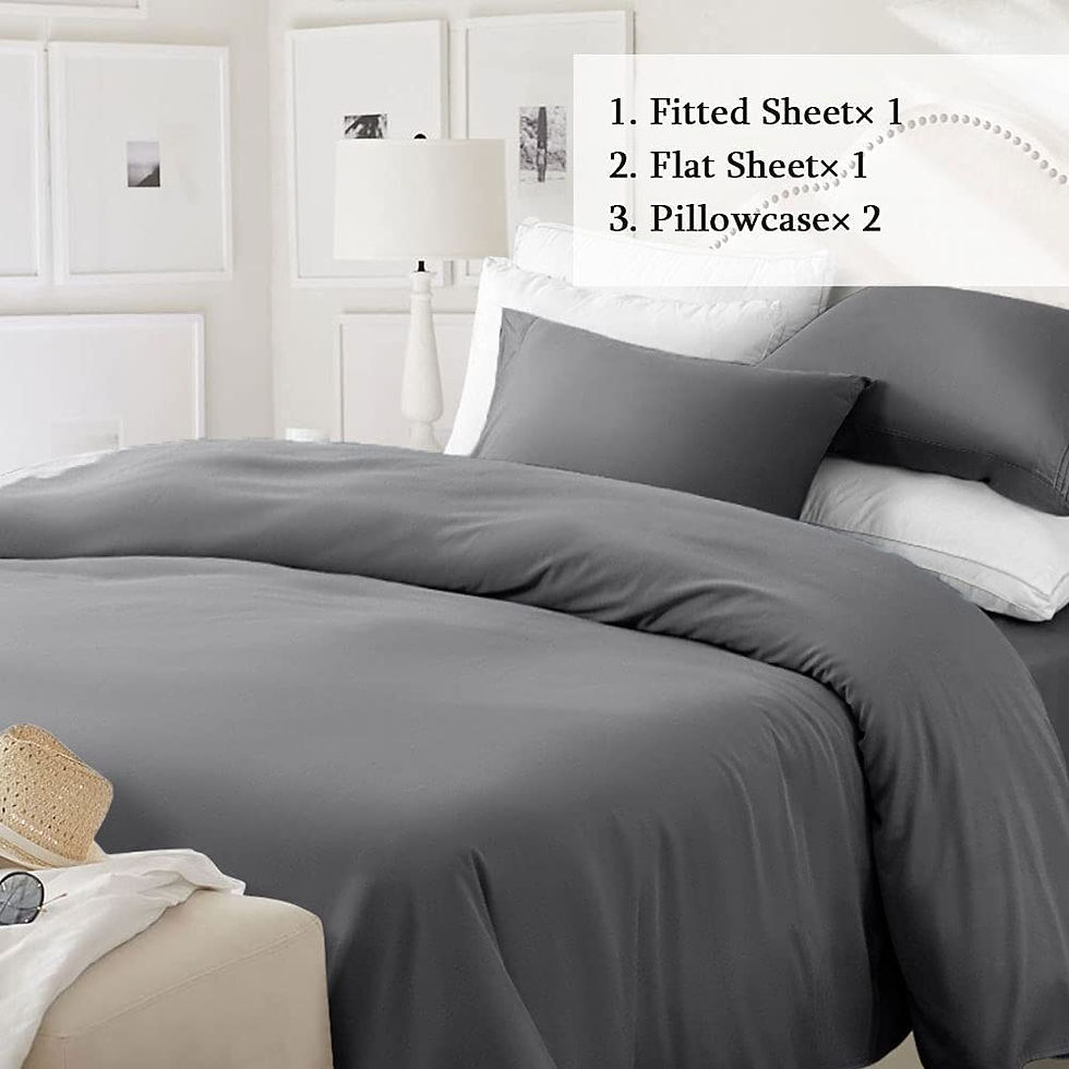 الصورة المصغرة: SONORO KATE Bed Sheet Set Super Soft Microfiber 1800 Thread Count Luxury Egypti