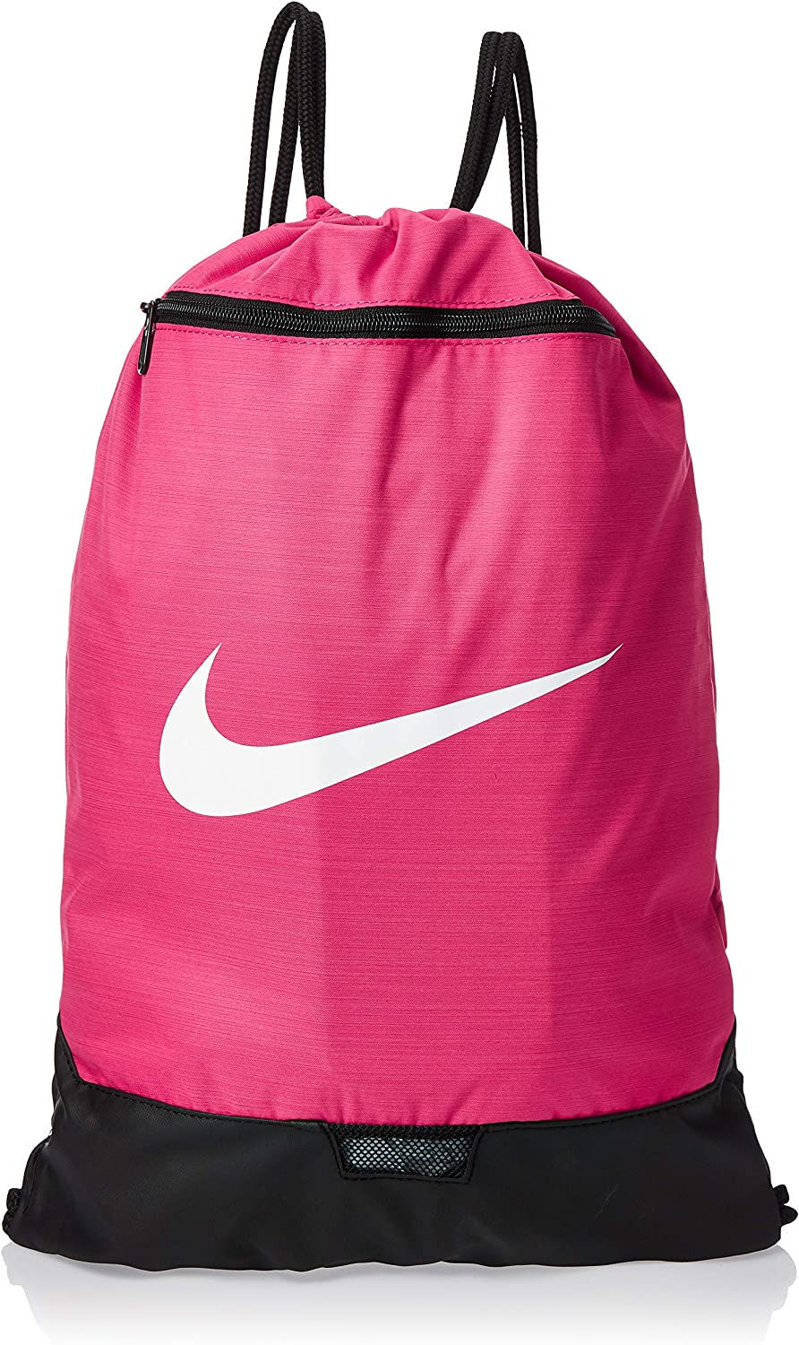 Thumbnail: Nike Brasilia Training Gymsack, Drawstring Backpack with Zipper Pocket and Rein