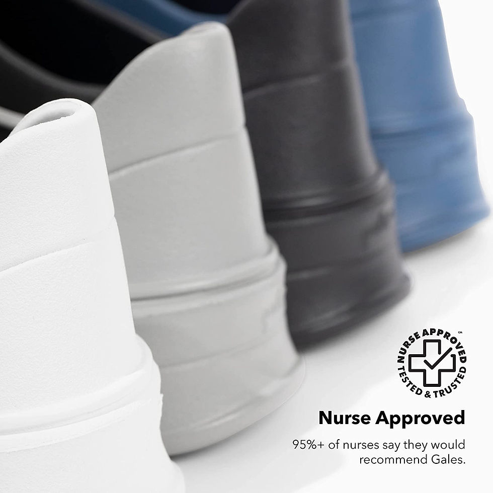 थंबनेल: Gales® Frontline Nurse Shoes for Women and Men. Comfortable Slip On, Slip Resi