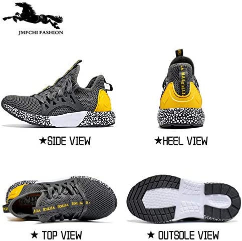 サムネイル： JMFCHI FASHION Boys Running Shoes Kids Sneakers Girls Athletic Tennis Shoe Brea