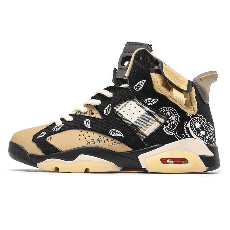 Miniaturbild: Unisex Running Shoes increased  Air 6 Basketball Style Shoes