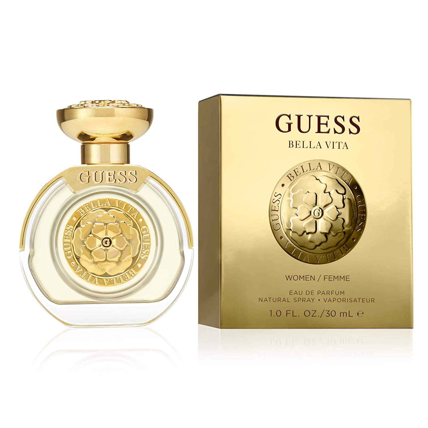 GUESS Fragrance Bella Vita Eau De Parfum Edp Spray Perfume for Women fluid_ounc