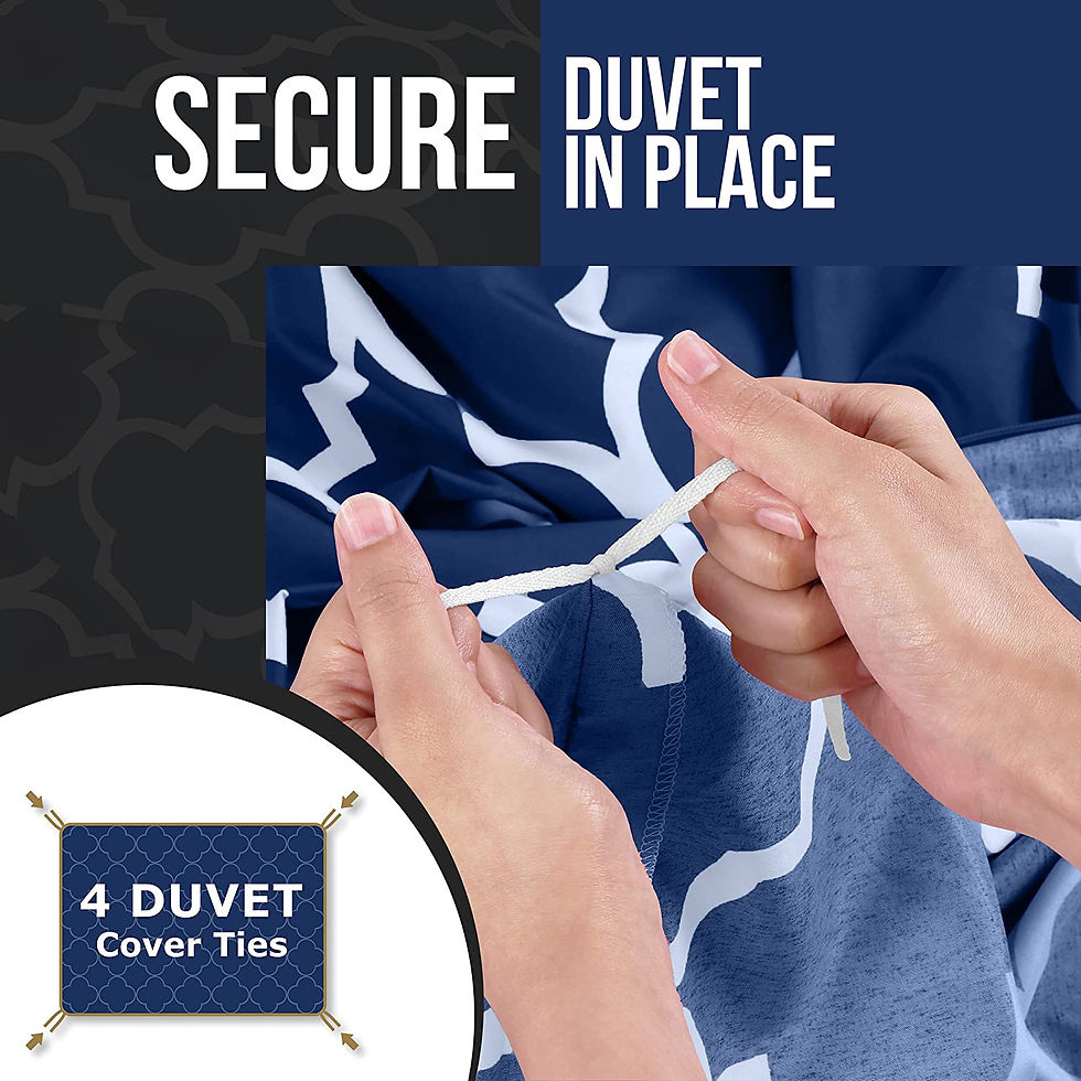 الصورة المصغرة: Utopia Bedding Duvet Cover King Size Set - 1 Duvet Cover with 2 Pillow Shams - 