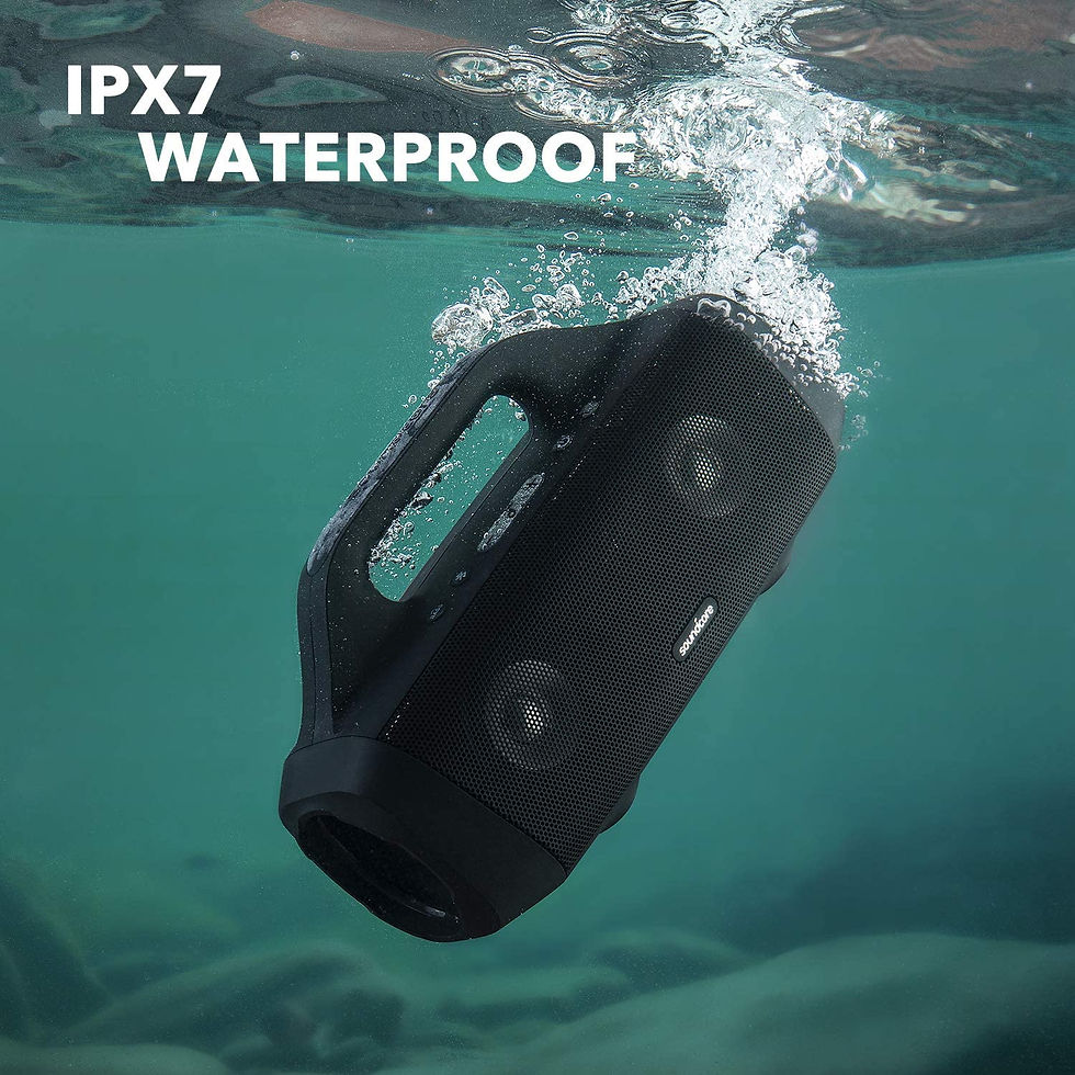 サムネイル： Soundcore Motion Boom Outdoor Speaker with Titanium Drivers, BassUp Technology,