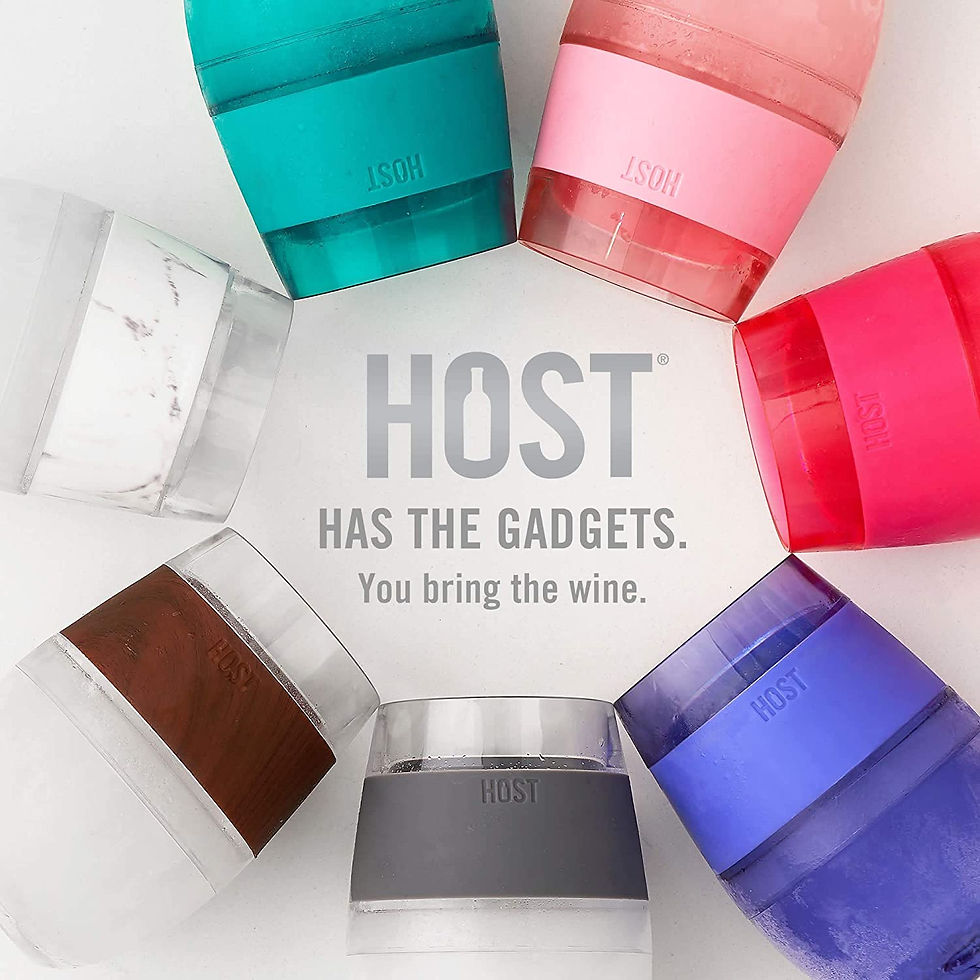 Thumbnail: Host Freeze Cooling Cup Set of 2 Plastic Double Wall Insulated Freezer Chilling