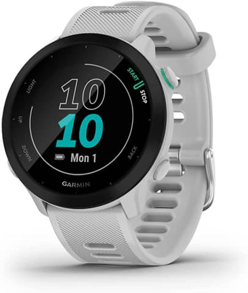 Thumbnail: Garmin Forerunner 55, GPS Running Watch with Daily Suggested Workouts, Up to 2 