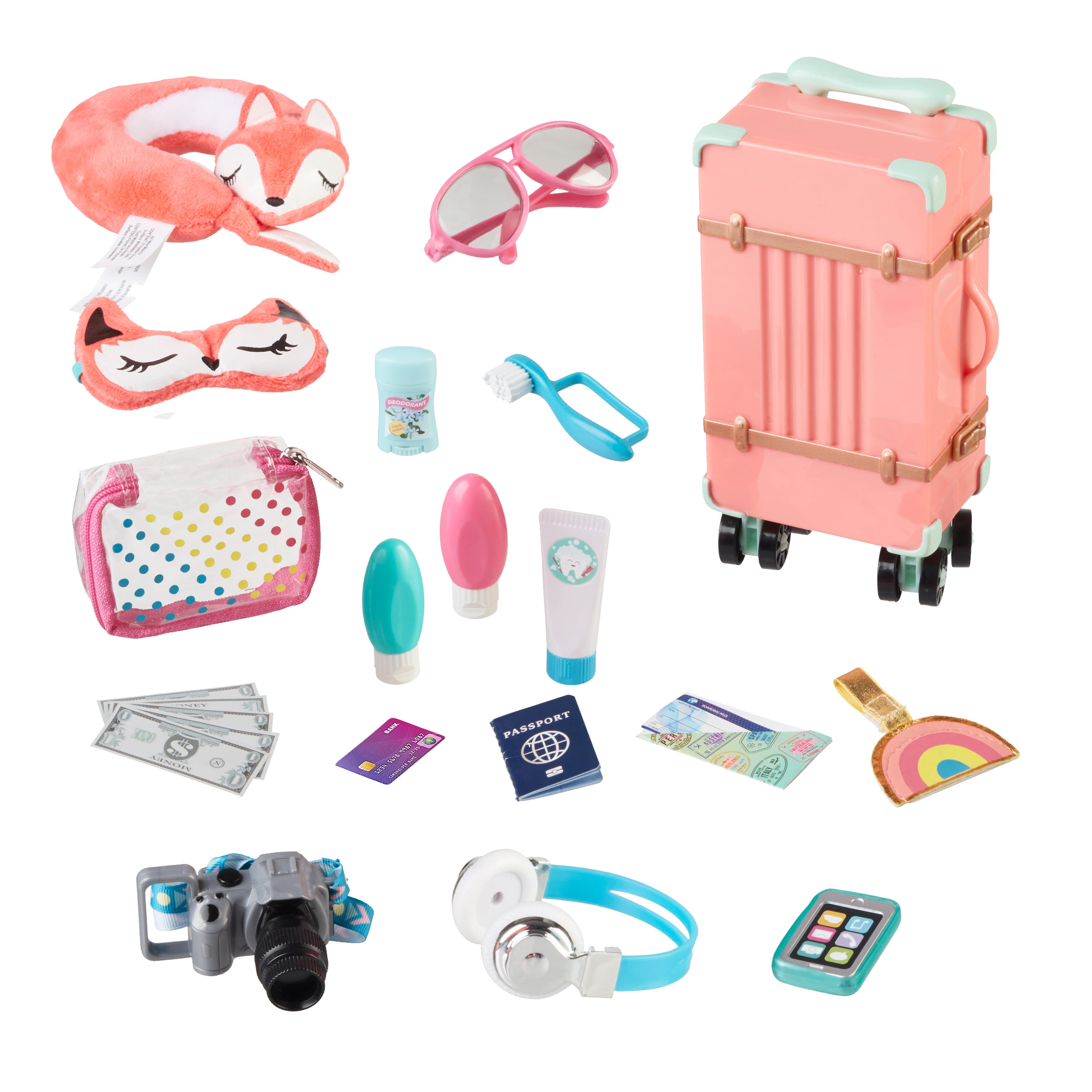 My Life As World Traveler Play Set, 24 Pieces