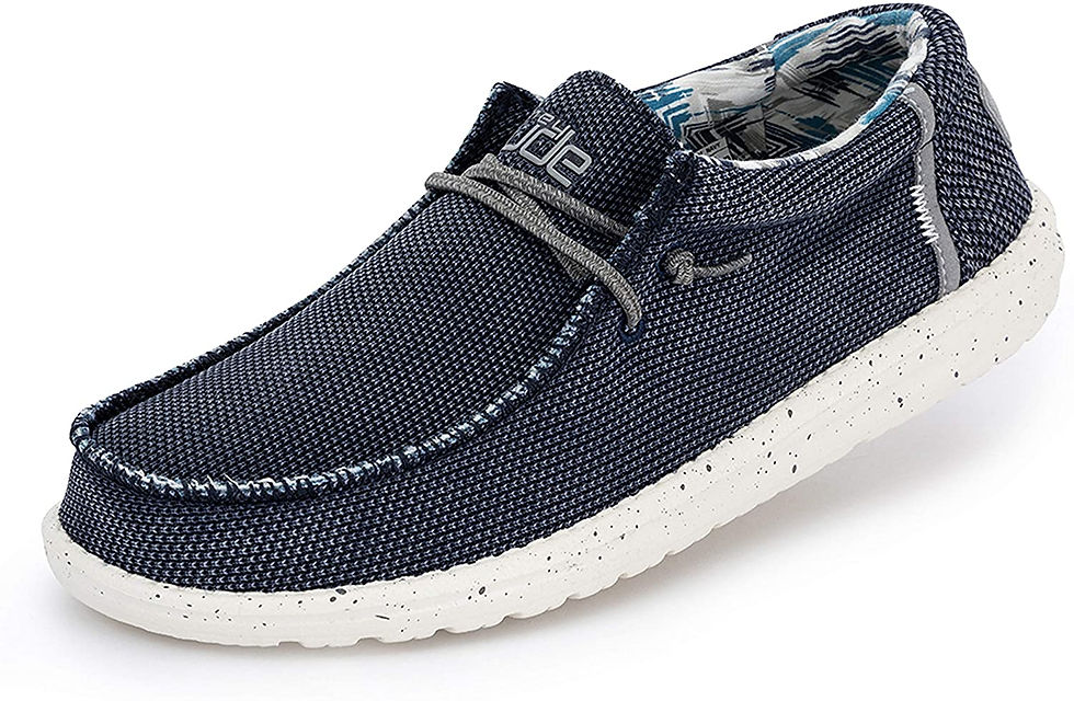 Miniatura: Hey Dude Men's Wally Multiple Colors | Men’s Shoes | Men's Lace Up Loafers | 