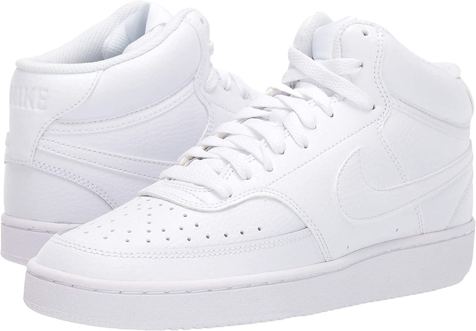 थंबनेल: Nike Women's Court Vision Mid Sneaker