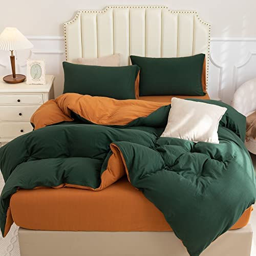 الصورة المصغرة: PURE ERA Jersey Knit Duvet Cover Set 100% T-Shirt Cotton Super Soft Comfy, Soli