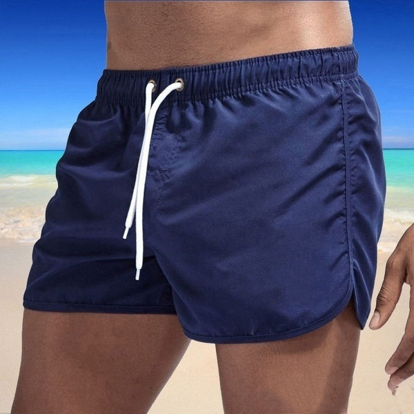 الصورة المصغرة: Summer Quick-Dry Shorts Men Swimwear Beach Shorts Swim Shorts Beach Wear Sports