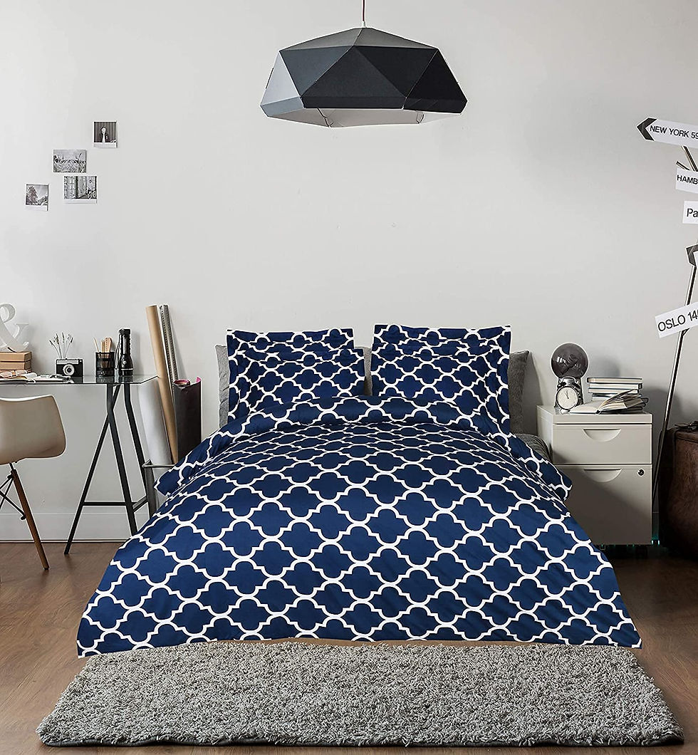 الصورة المصغرة: Utopia Bedding Duvet Cover King Size Set - 1 Duvet Cover with 2 Pillow Shams - 