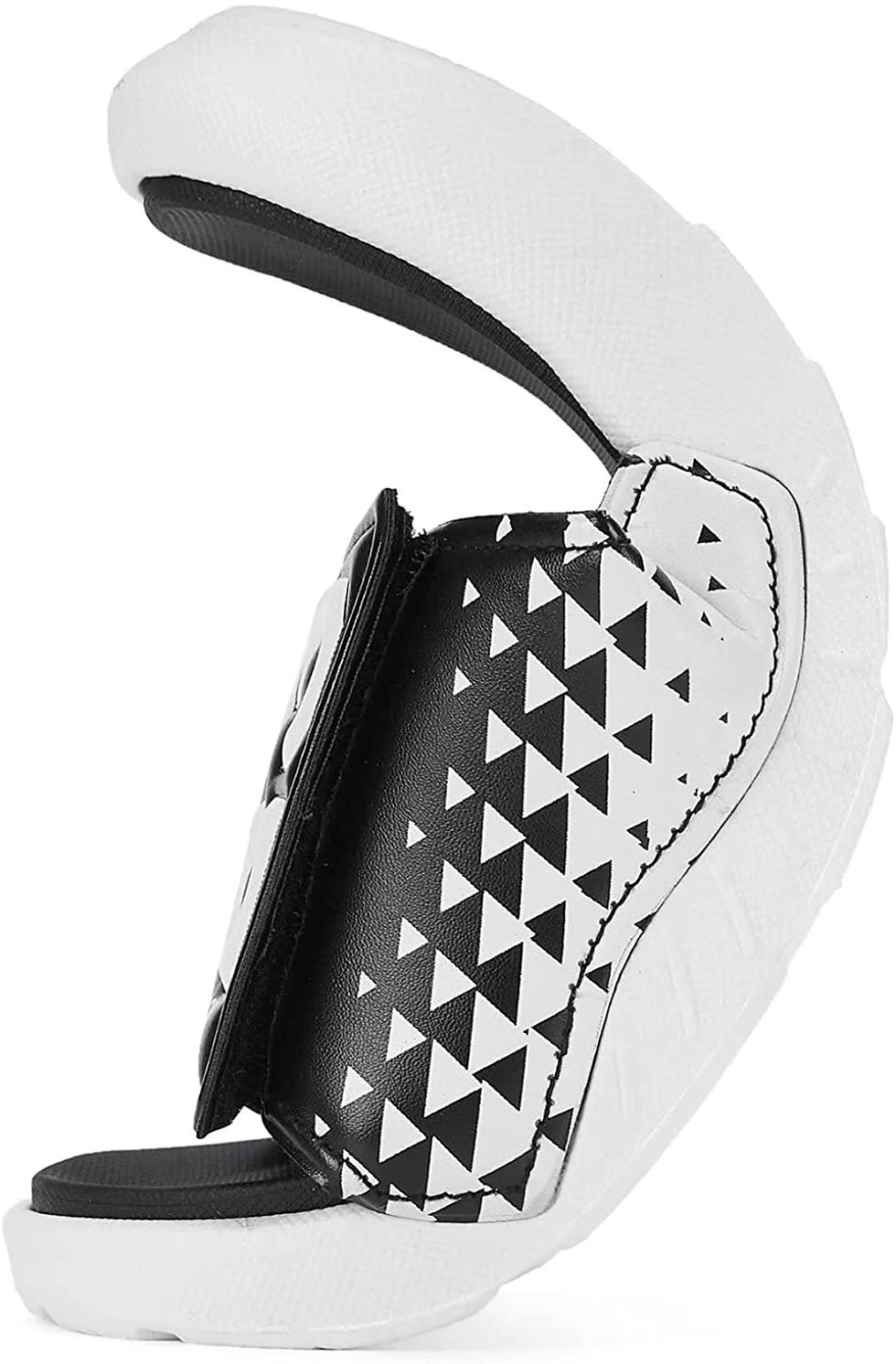 الصورة المصغرة: Men's Athletic Adjustable Slide Sandals with Velcro Lightweight Comfort Slip On