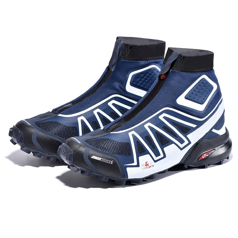 Miniaturbild: Waterproof Cross Country Boots Fashion Men Keep Warm Footwear Outdoor Sneakers