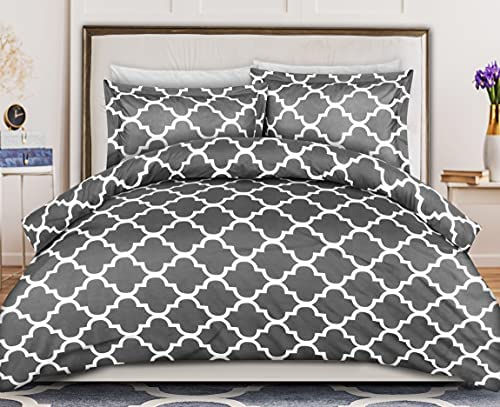 الصورة المصغرة: Utopia Bedding Duvet Cover King Size Set - 1 Duvet Cover with 2 Pillow Shams - 