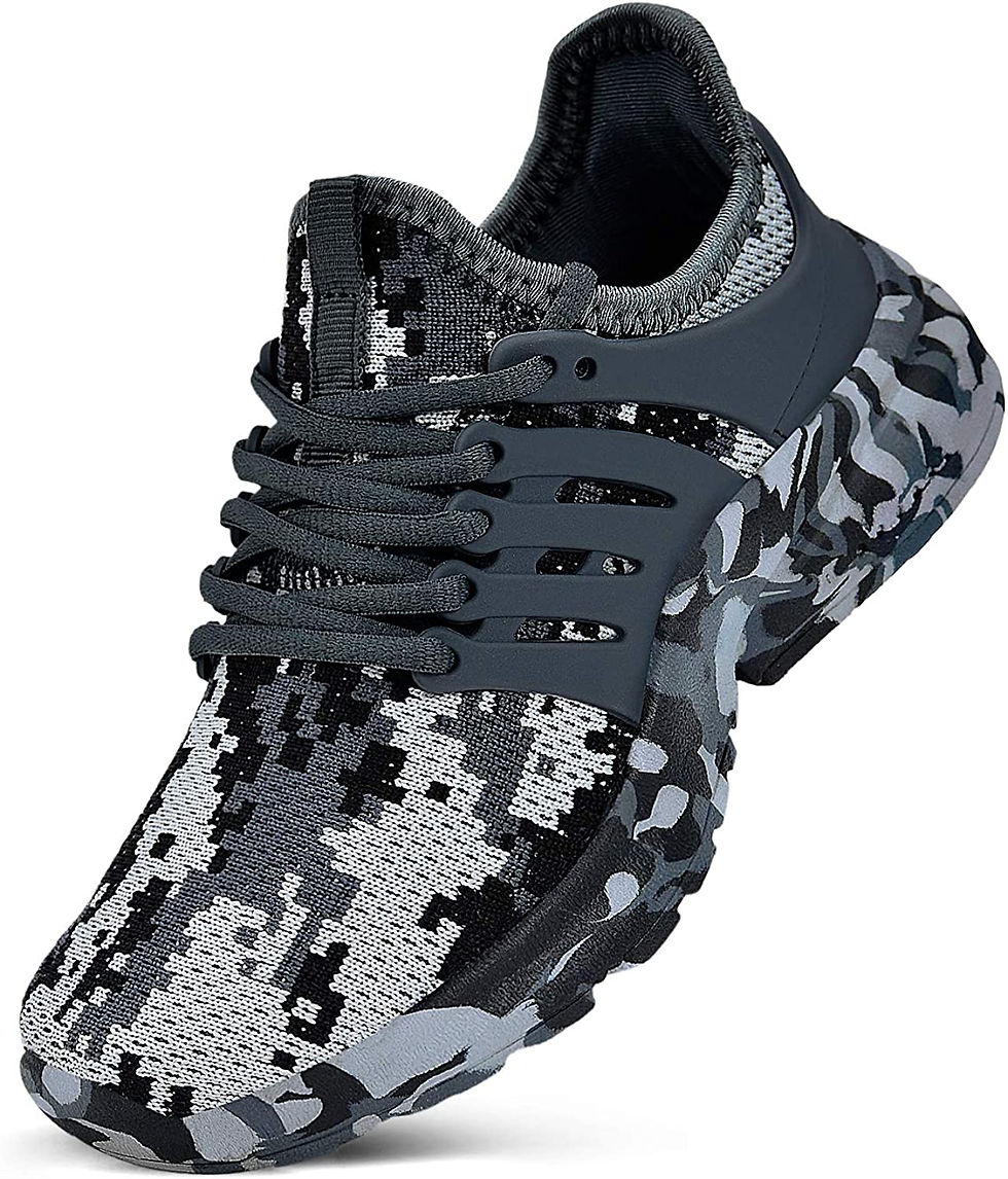 Thumbnail: NYZNIA Boys Girls Shoes Tennis Running Lightweight Breathable Sneakers for Kids