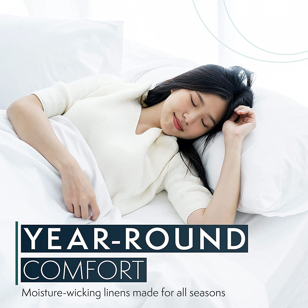 Thumbnail: HC COLLECTION Queen Duvet Cover Set - 1500 Thread Lightweight Duvet Covers with