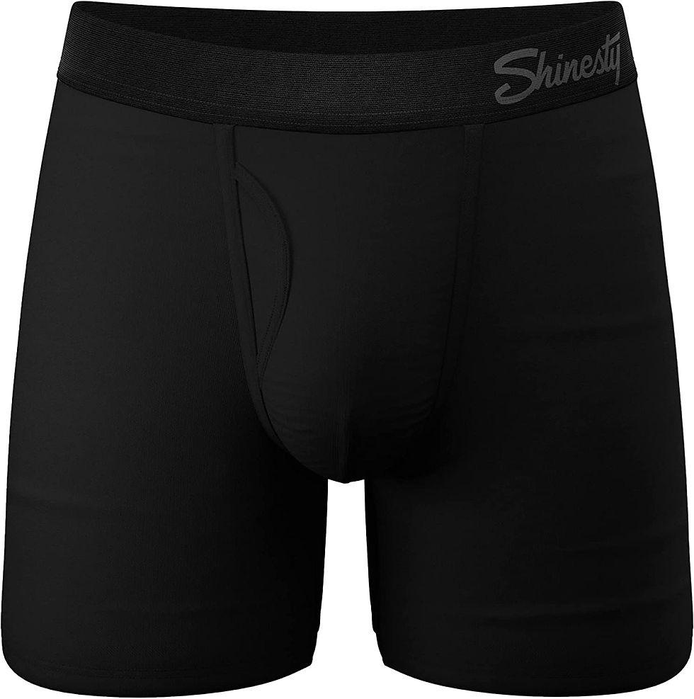 Thumbnail: Shinesty Men's Pouch Boxer Briefs - Micro Modal Ball Hammock Underwear with Fly