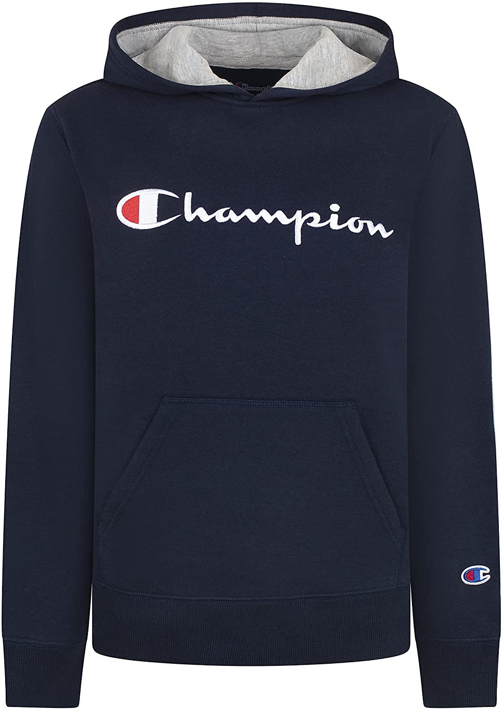 Thumbnail: Champion Kids Clothes Sweatshirts Youth Heritage Fleece Pull On Hoody Sweatshir