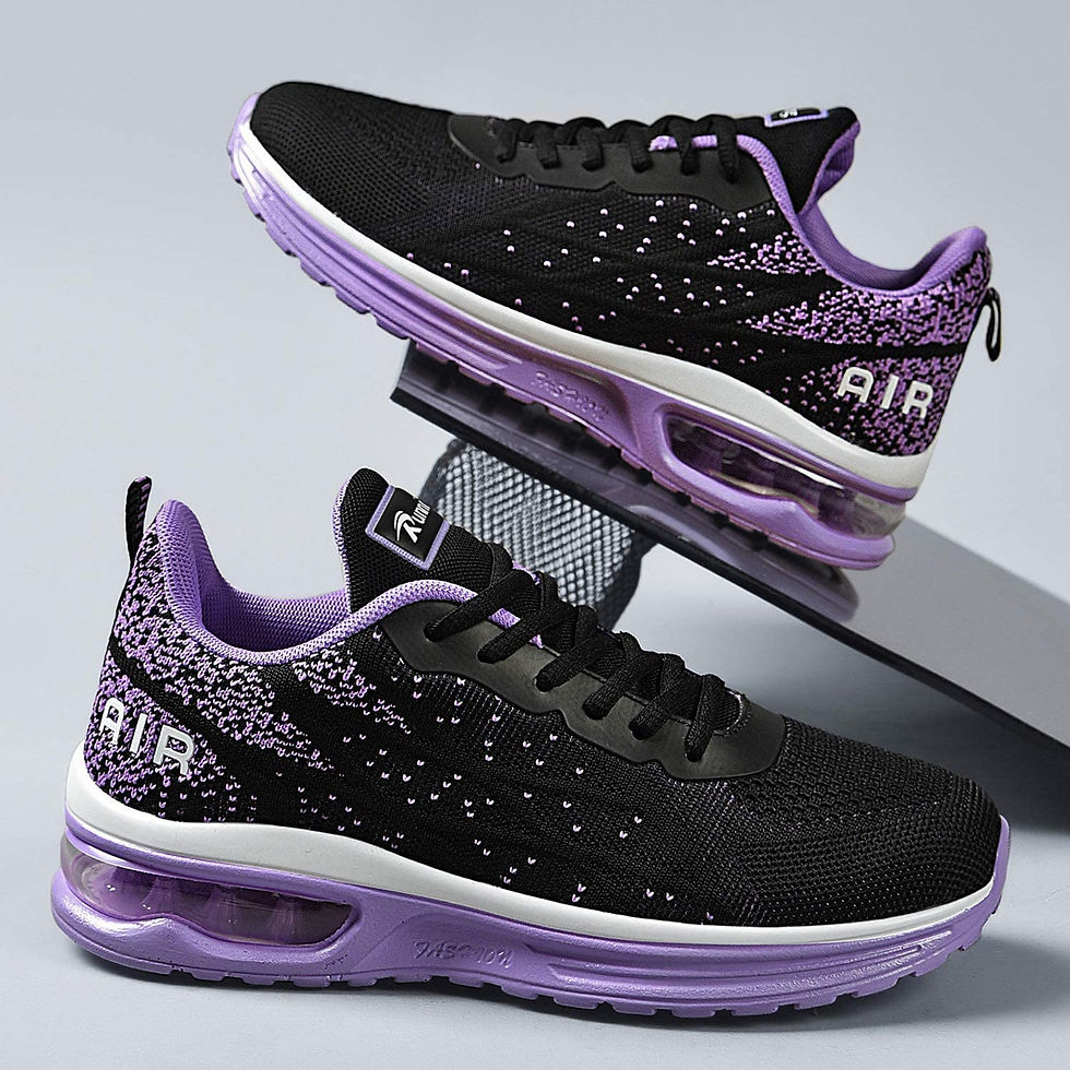 थंबनेल: Autper Women's Air Athletic Tennis Running Sneakers Lightweight Sport Gym Joggi