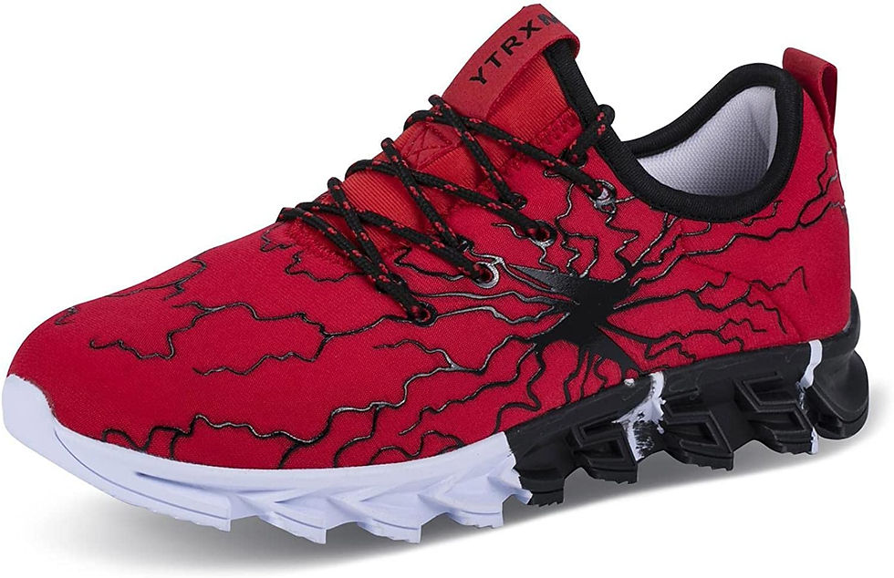 Thumbnail: YAQILUBEI Boys Girls Shoes Lightweight Kids Tennis Sneakers Athletic Sports Run