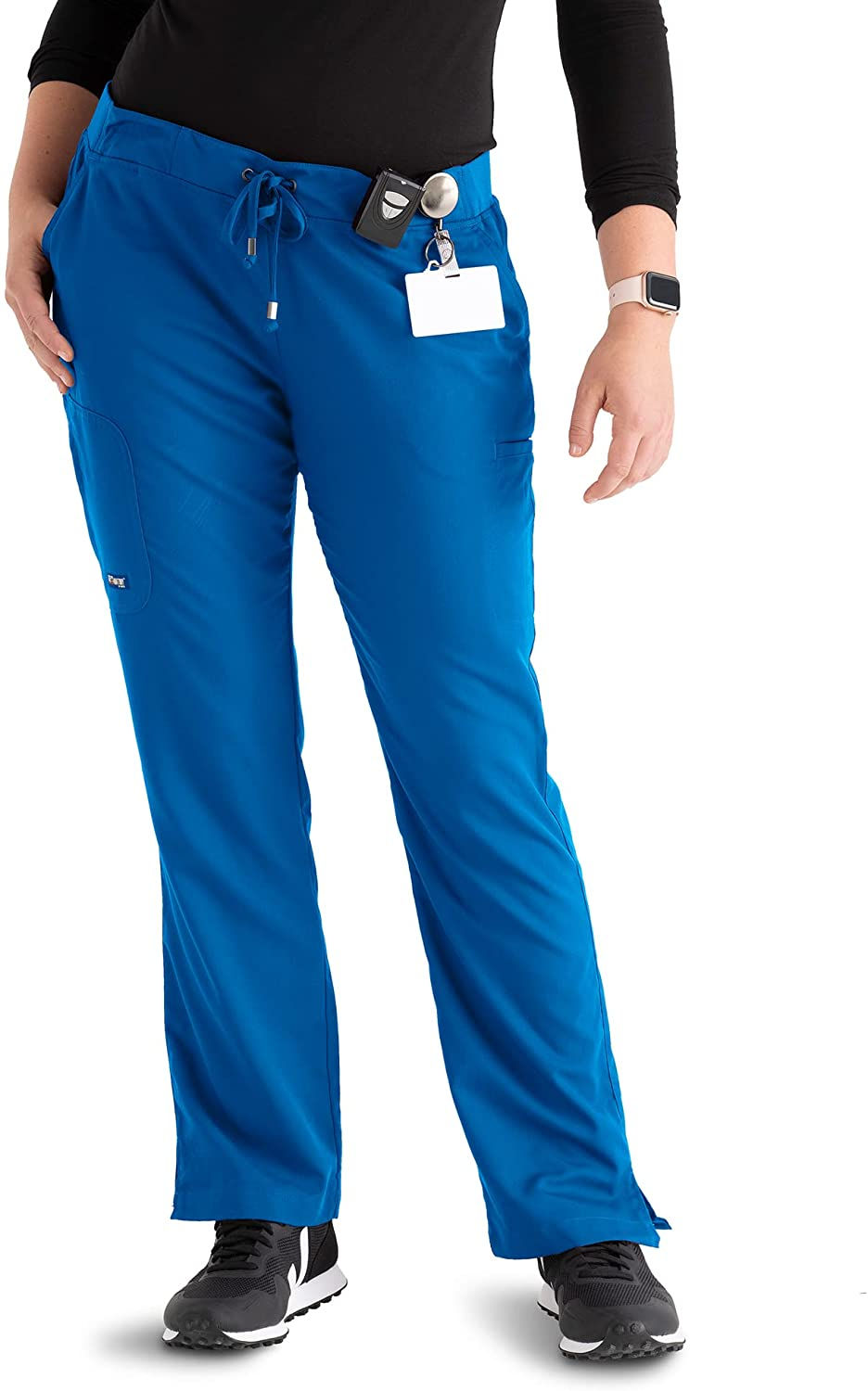 Thumbnail: BARCO Grey's Anatomy Women's Mia Pant, Easy Care Medical Scrub Pants w/ 6 Pocke