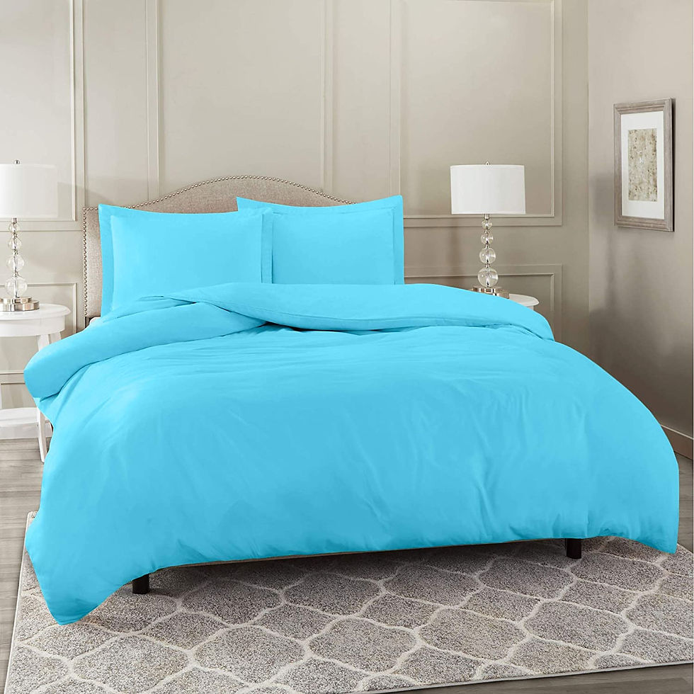 الصورة المصغرة: Nestl White Duvet Cover Queen Size - Soft Queen Duvet Cover Set, 3 Piece Double