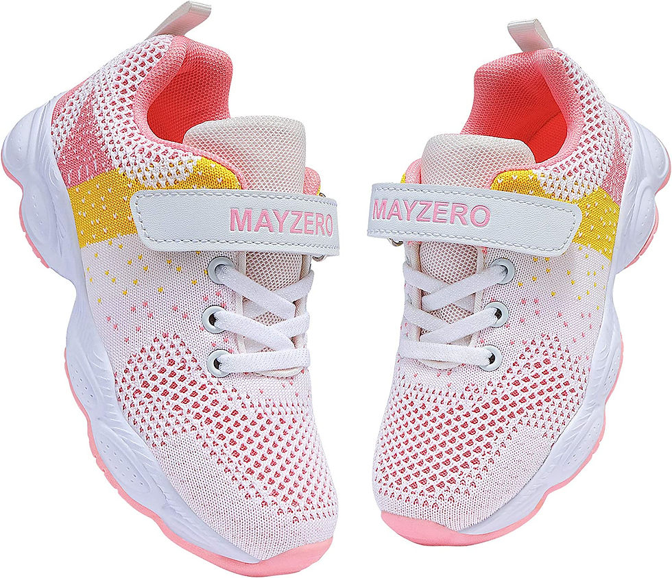 Thumbnail: MAYZERO Kids Tennis Shoes Breathable Running Shoes Walking Shoes Fashion Sneake