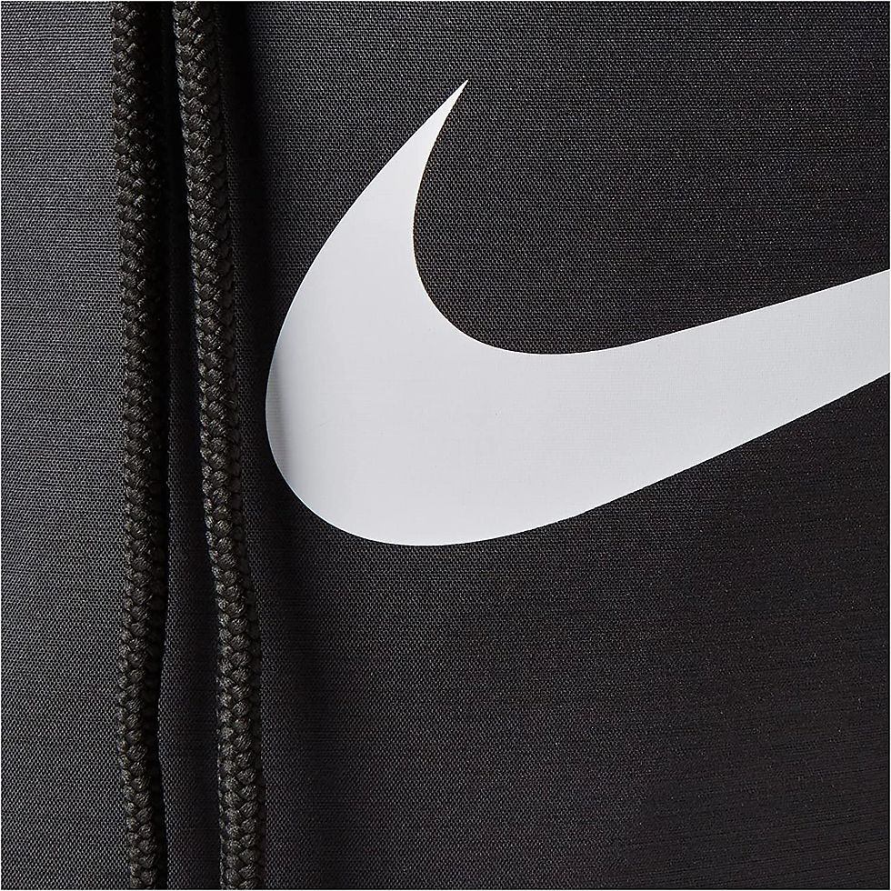 Thumbnail: Nike Brasilia Training Gymsack, Drawstring Backpack with Zipper Pocket and Rein