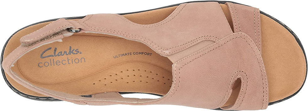 Миниатюра: Clarks Merliah Style Heeled Sandal, Sand Leather, 7 Wide