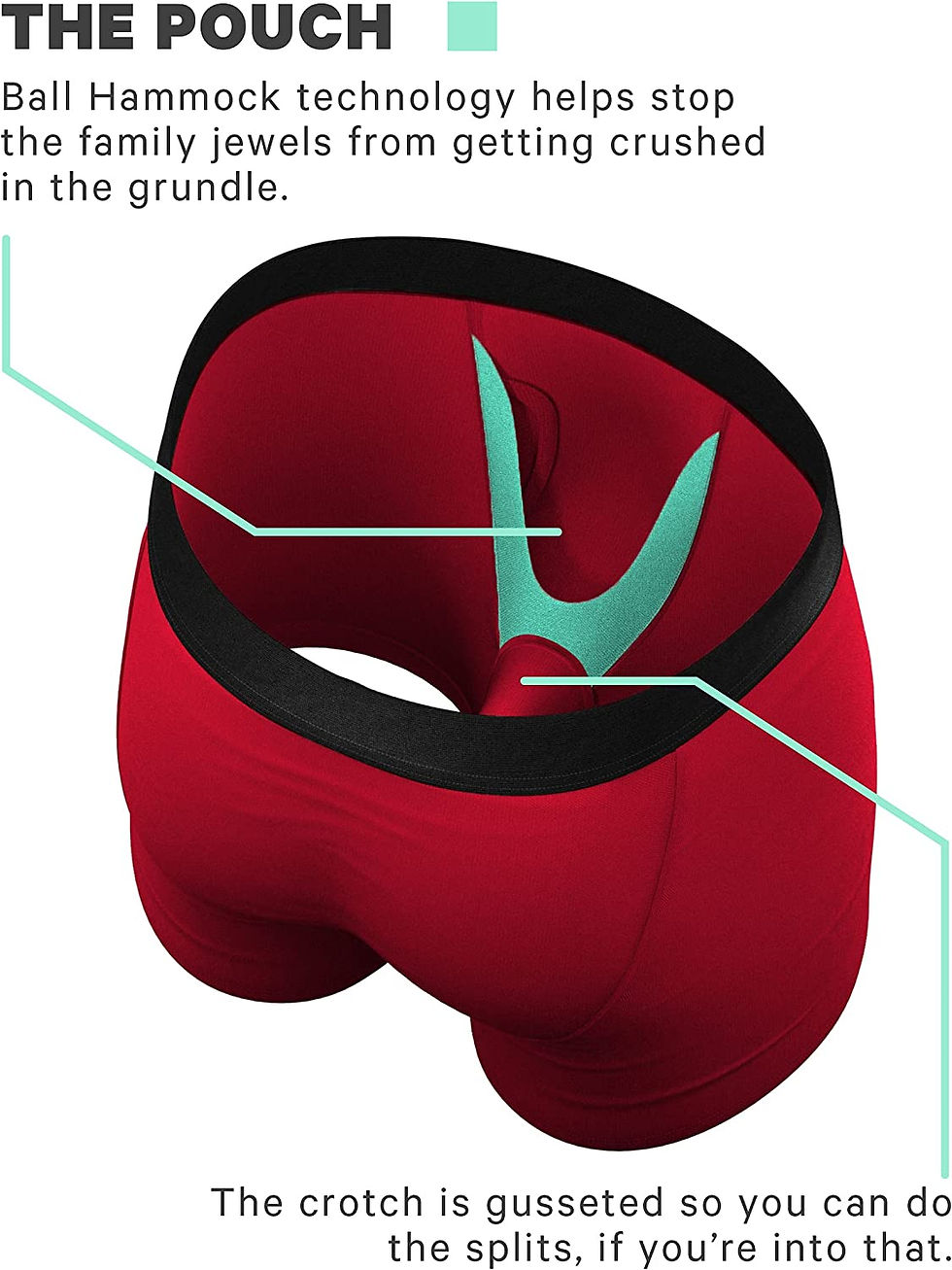 Thumbnail: Shinesty Men's Pouch Boxer Briefs - Micro Modal Ball Hammock Underwear with Fly
