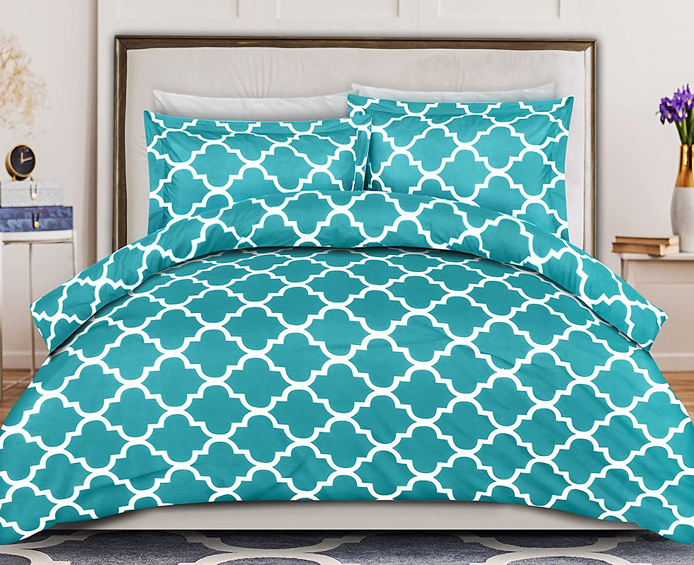 الصورة المصغرة: Utopia Bedding Duvet Cover King Size Set - 1 Duvet Cover with 2 Pillow Shams - 