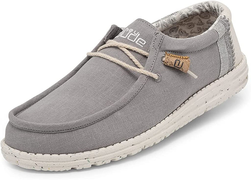Miniature : Hey Dude Men's Wally Multiple Colors | Men’s Shoes | Men's Lace Up Loafers | 