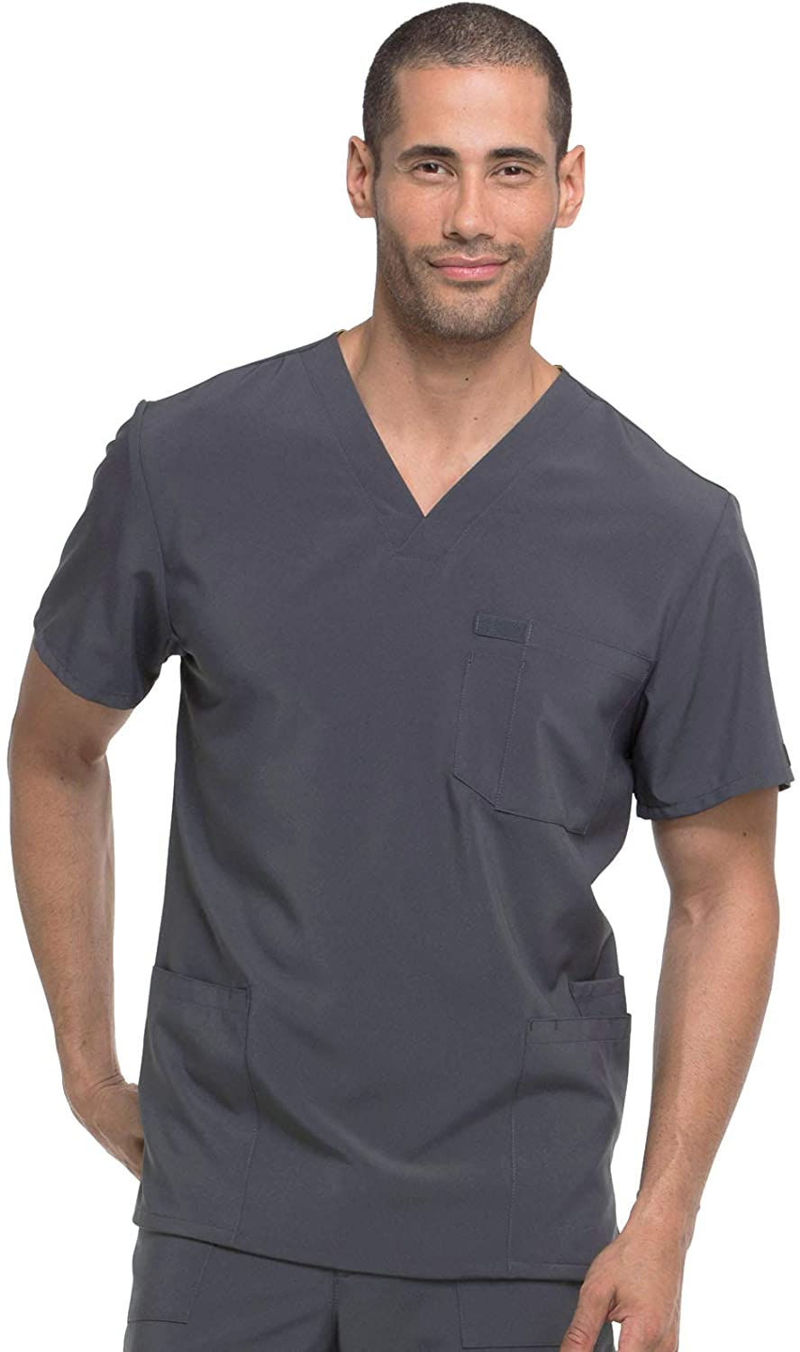 Thumbnail: Dickies EDS Essentials Men Scrubs Top V-Neck DK645
