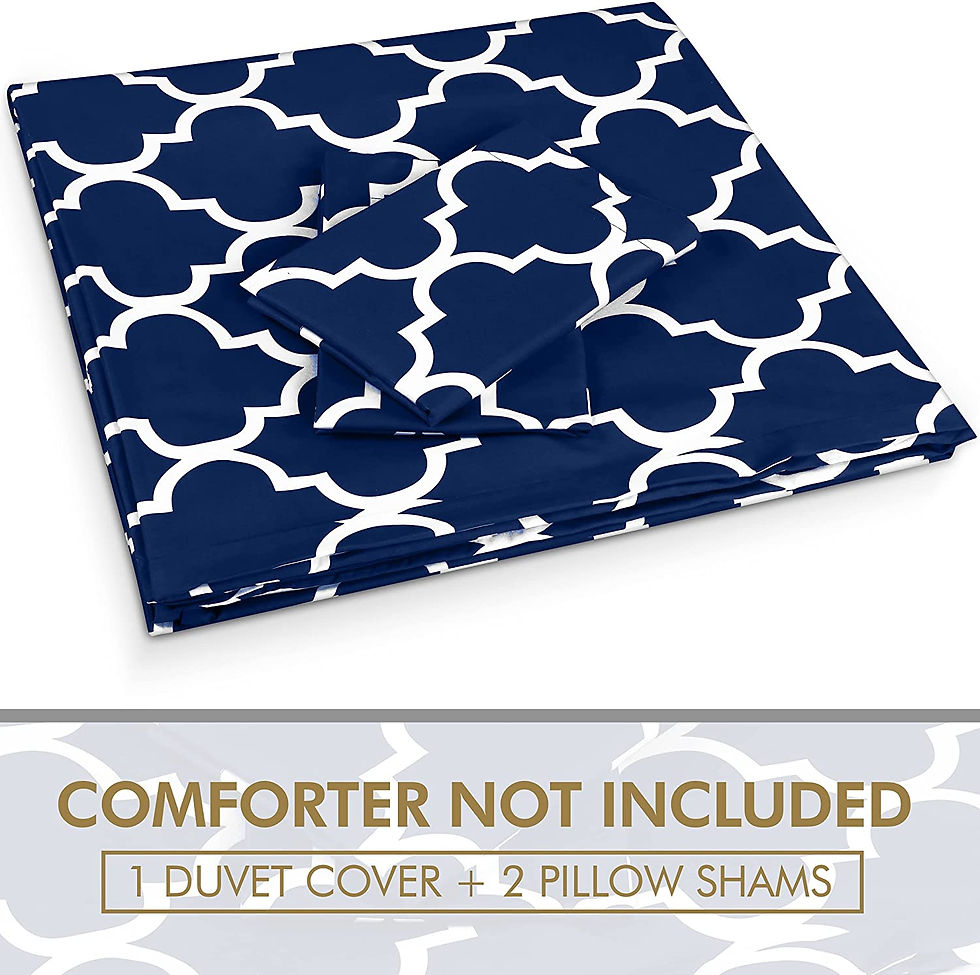 الصورة المصغرة: Utopia Bedding Duvet Cover King Size Set - 1 Duvet Cover with 2 Pillow Shams - 