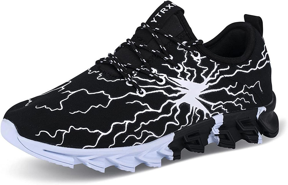 Thumbnail: YAQILUBEI Boys Girls Shoes Lightweight Kids Tennis Sneakers Athletic Sports Run