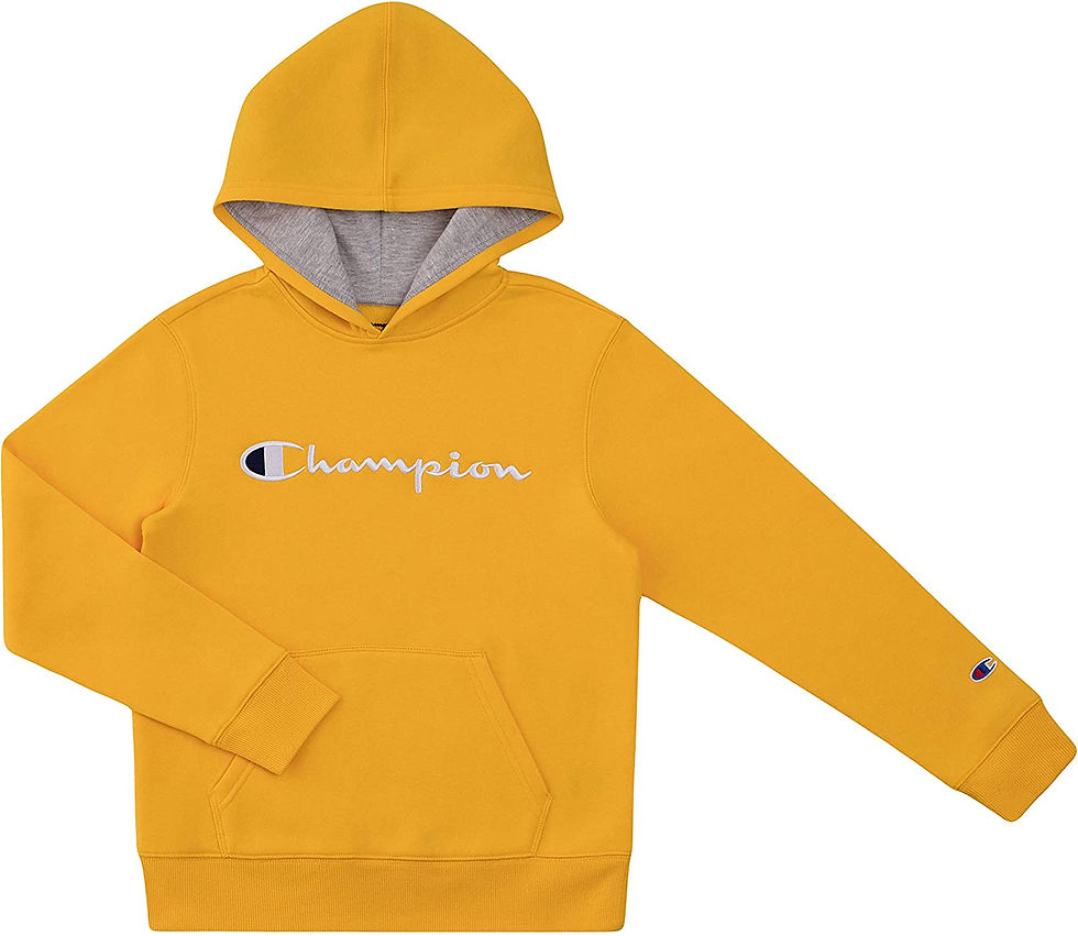 Thumbnail: Champion Kids Clothes Sweatshirts Youth Heritage Fleece Pull On Hoody Sweatshir