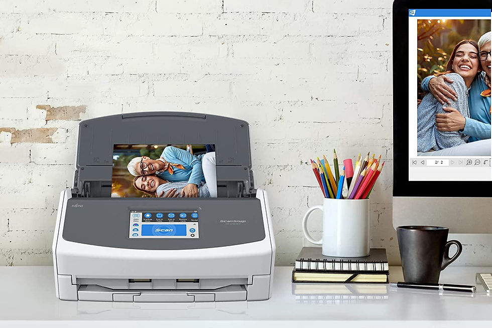 サムネイル： Fujitsu ScanSnap iX1600 Colour Duplex Document Scanner with Wi-Fi and USB for M