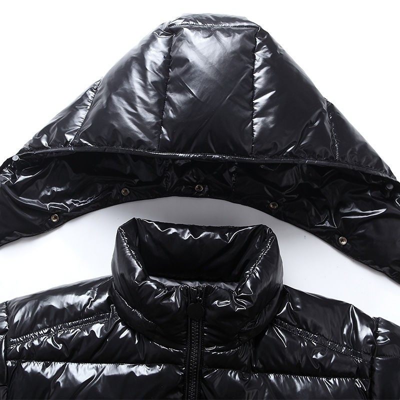 الصورة المصغرة: Custom Contrast Mens Padded Coats Nylon Bubble Puffer Jacket Coat Warm Winter M