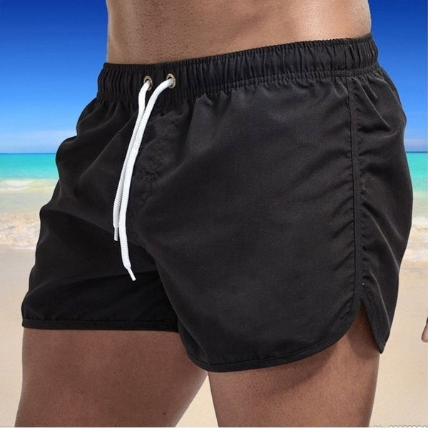 الصورة المصغرة: Summer Quick-Dry Shorts Men Swimwear Beach Shorts Swim Shorts Beach Wear Sports