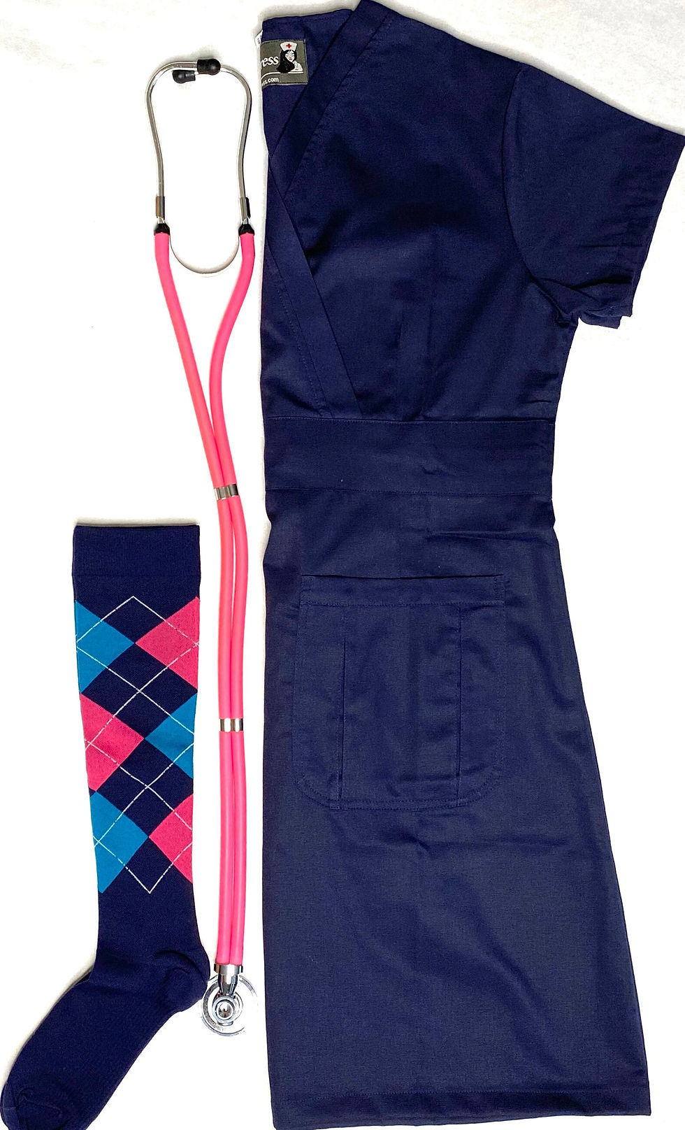 Thumbnail: Scrub Dress Nurse Uniform